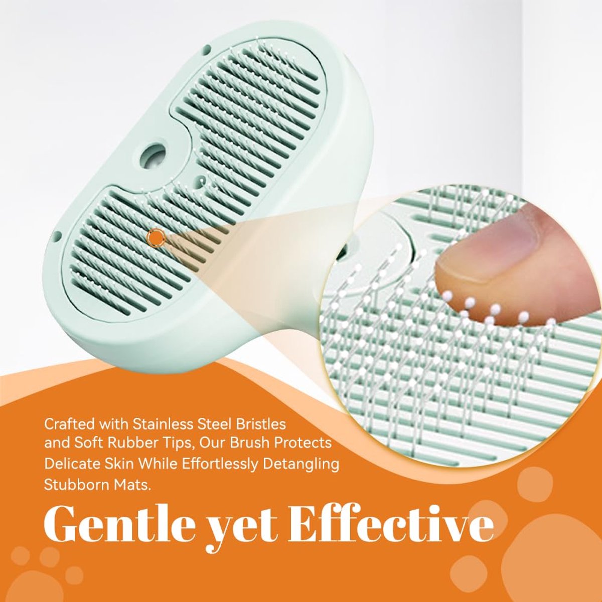 3-IN-1 Steam Technology Grooming Brush