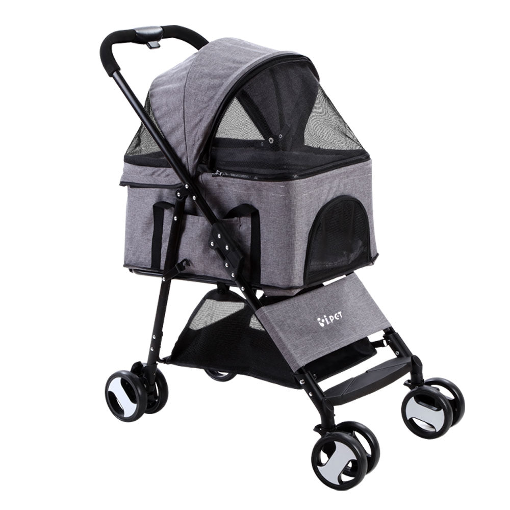 I.PET 4 Wheel Pet Stroller and Carrier