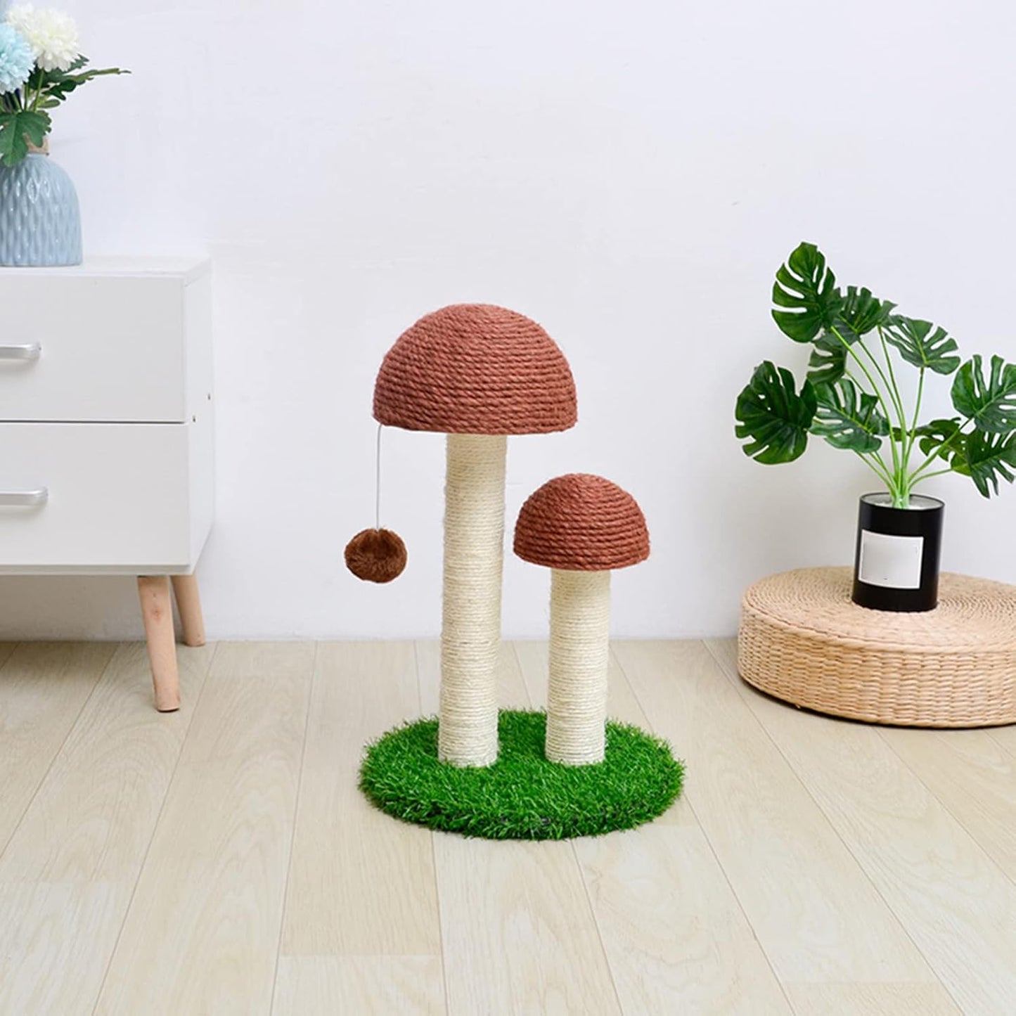 Mushroom Cat Scratching Post