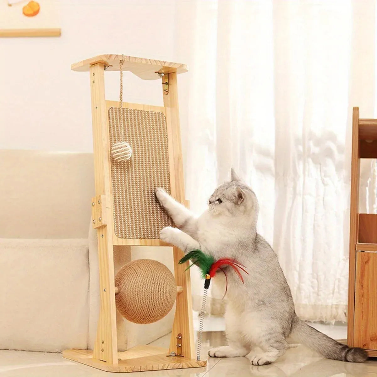 Upright Cat Scratching Post