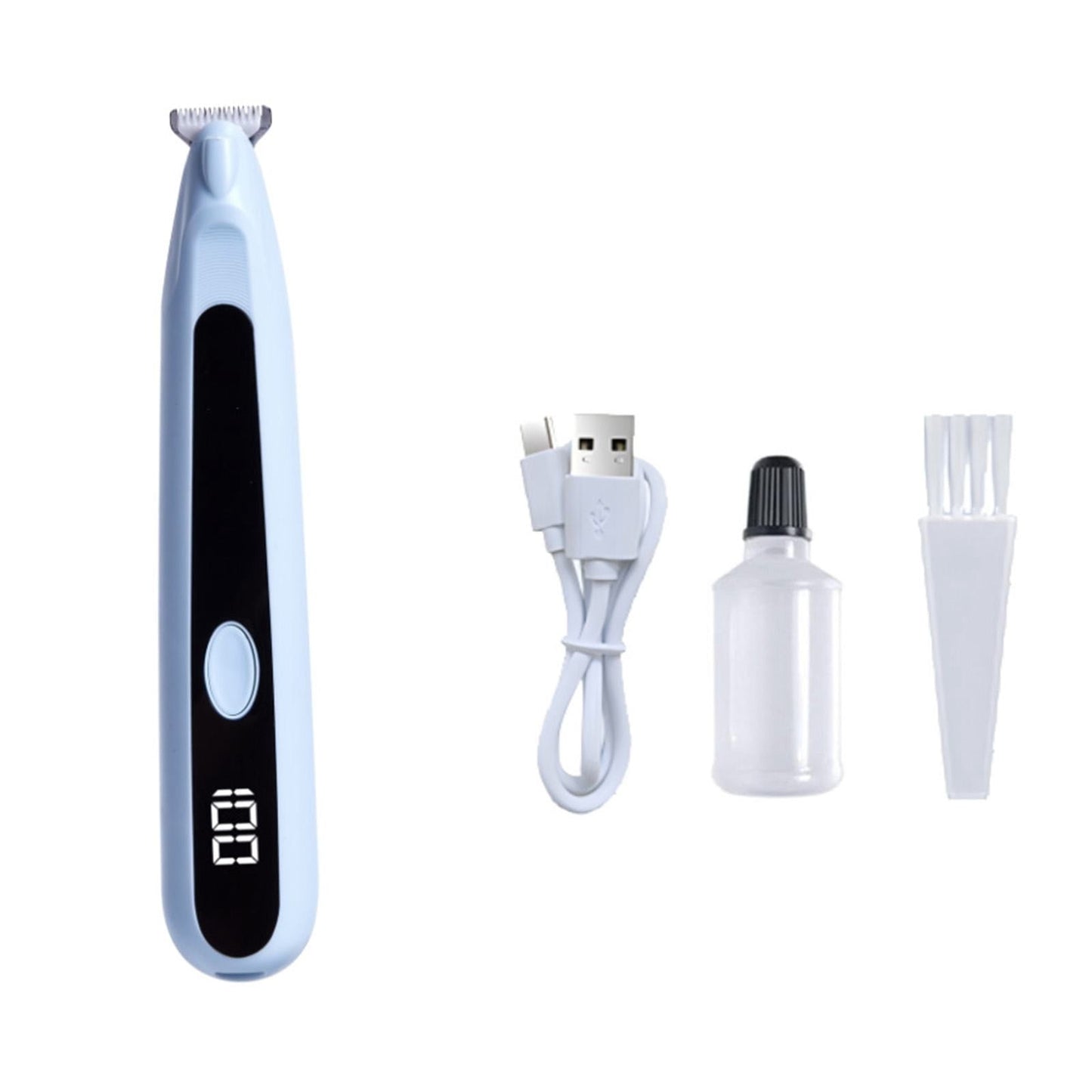 Cordless Rechargeable USB Pet Trimmer Clippers