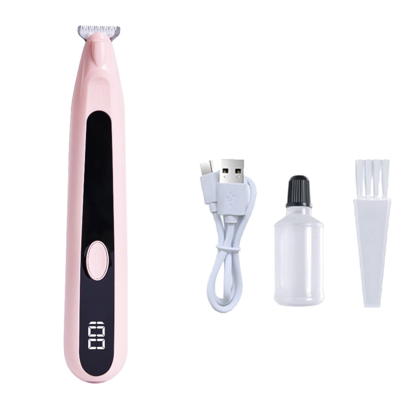 Cordless Rechargeable USB Pet Trimmer Clippers