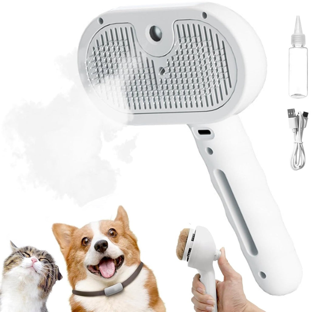 3-IN-1 Steam Technology Grooming Brush