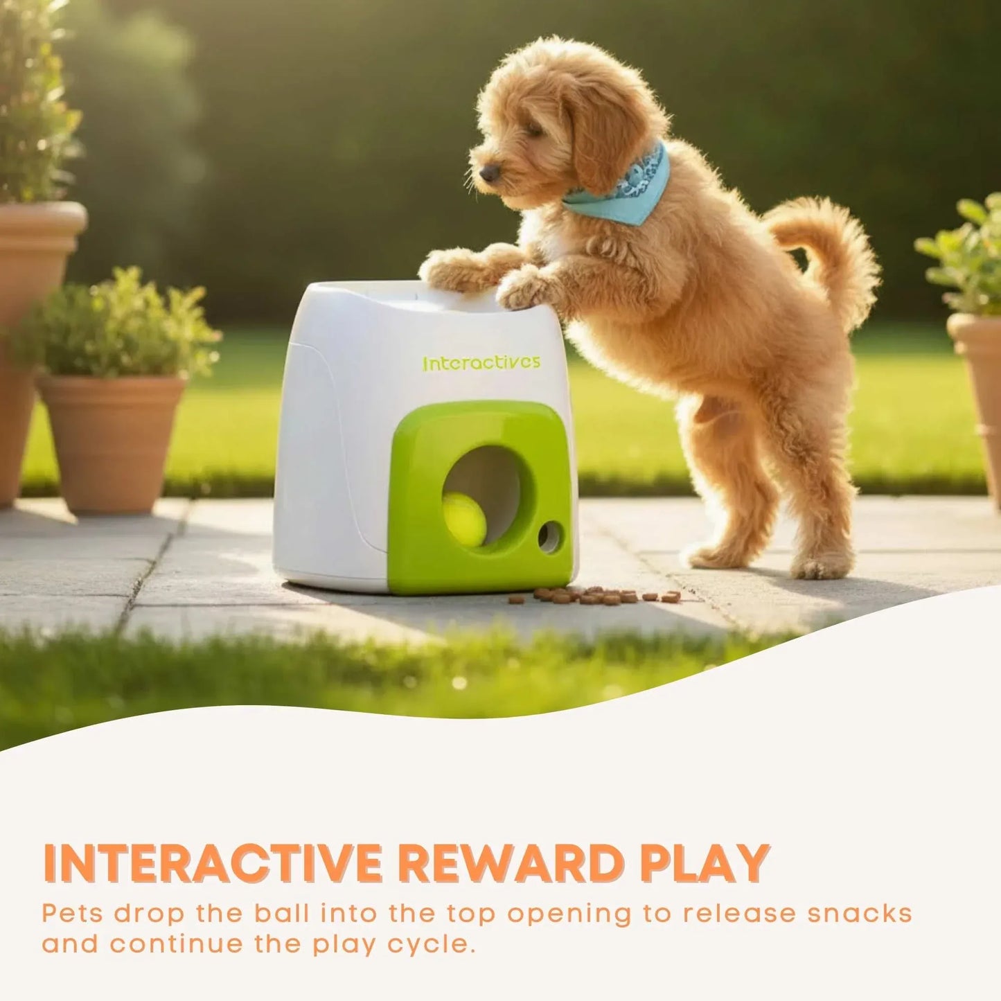AFP Interactive Fetch N Treat Dispenser