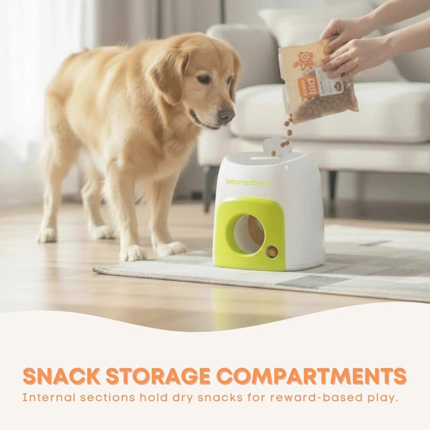AFP Interactive Fetch N Treat Dispenser