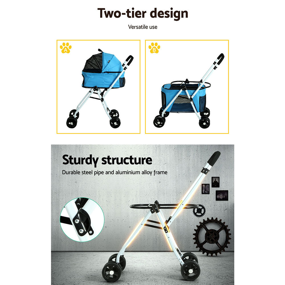 I.PET Dual Carry Pet Stroller