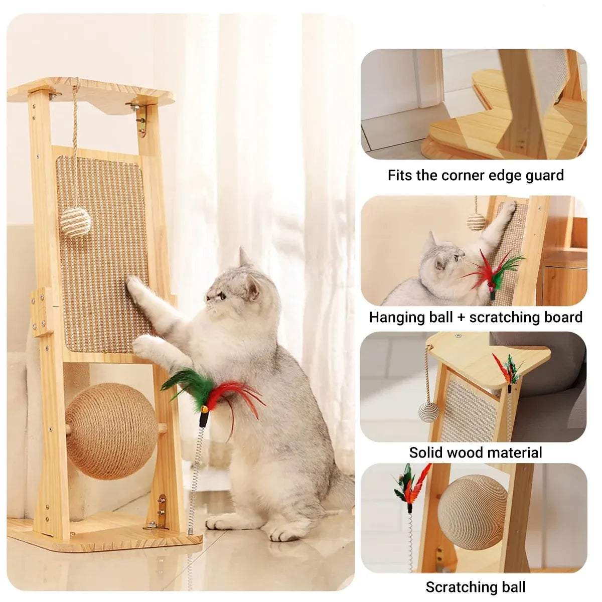 Upright Cat Scratching Post