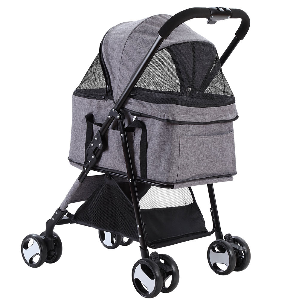 I.PET 4 Wheel Pet Stroller and Carrier