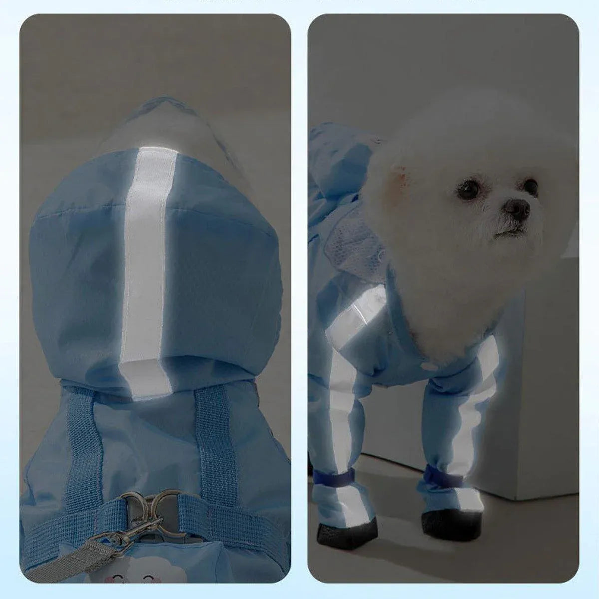 Poochi Pets Full Coverage Rain Coat