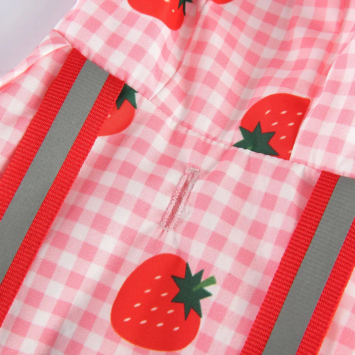 Strawberry Fields Reflective Raincoat