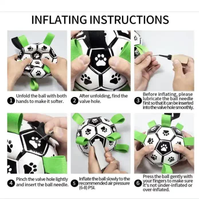 Interactive Soccer Ball Play Tug Toy