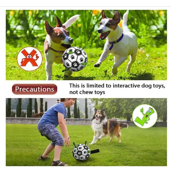 Interactive Soccer Ball Play Tug Toy